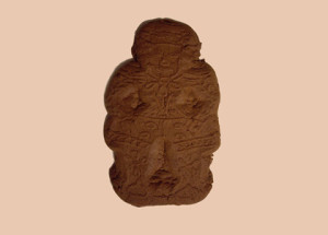 Roomboter speculaaspop 500 gram dubbeldik